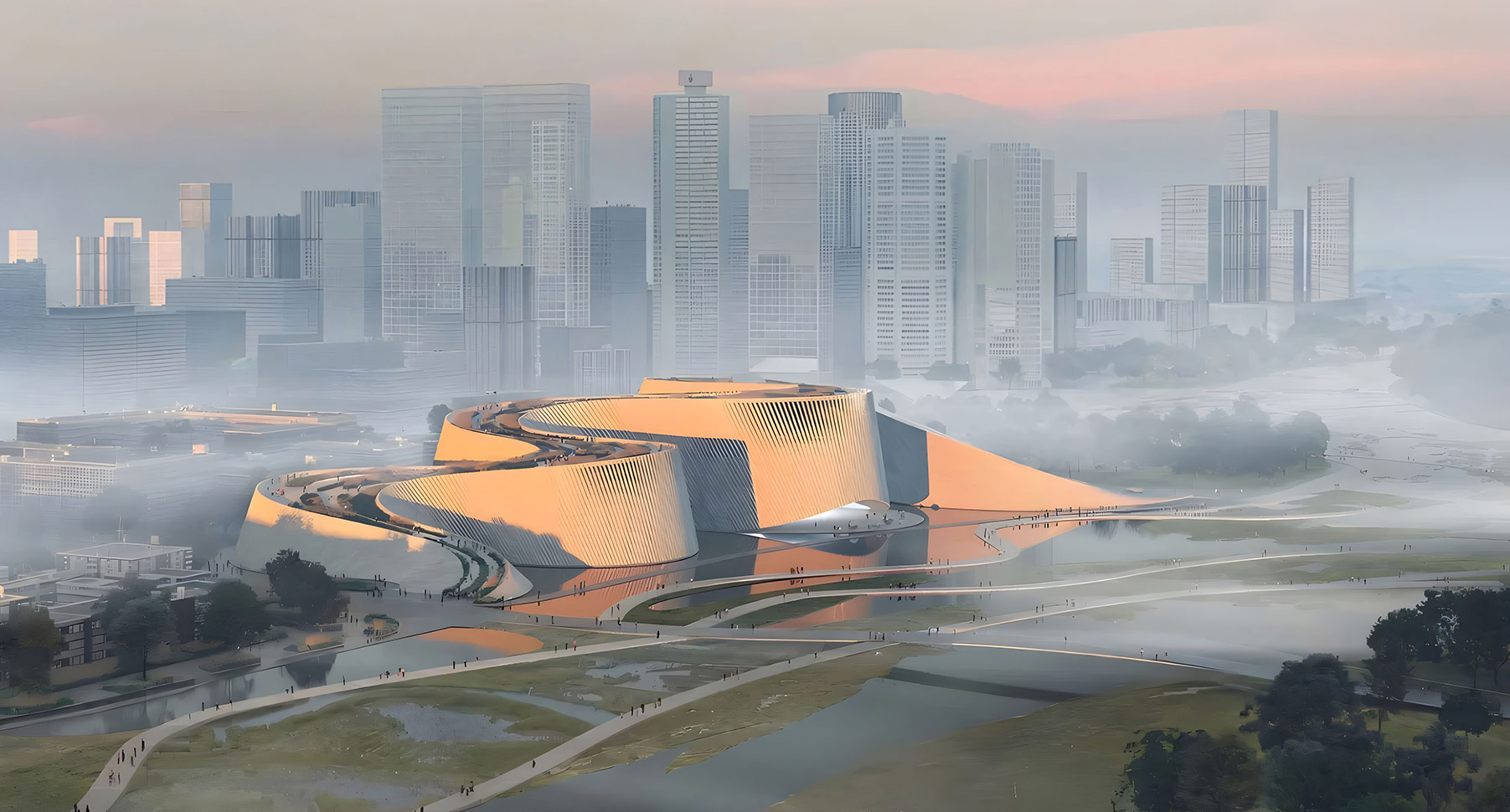 深圳自然博物馆建筑概念外观